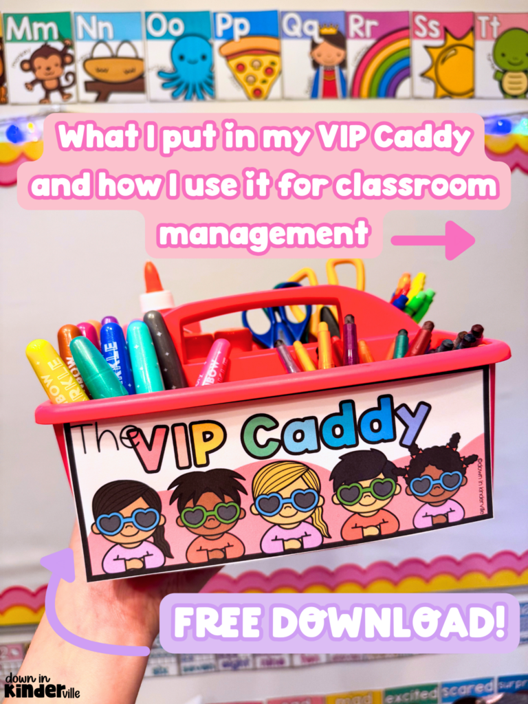 The VIP Caddy for Classroom Management